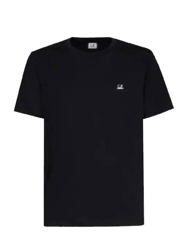 30/1 Jersey Goggle Short Sleeve T-Shirt Black - CP COMPANY - BALAAN 3