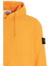 Wappen Patch Cotton Fleece Hoodie Yellow - STONE ISLAND - BALAAN 5