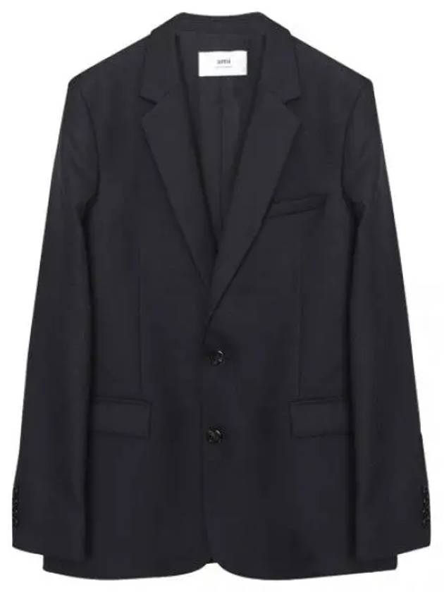 Virgin wool two button jacket men s suit blazer - AMI - BALAAN 1