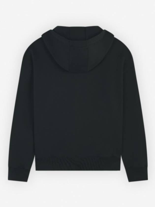 Bold Fox Head Patch Oversize Hoodie Black - MAISON KITSUNE - BALAAN 4