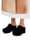 Terra Foam Clog Flocked Rubber Slip-Ons Black - LOEWE - BALAAN 3