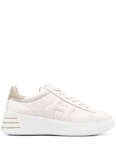 leather low-top sneakers beige - HOGAN - BALAAN 2