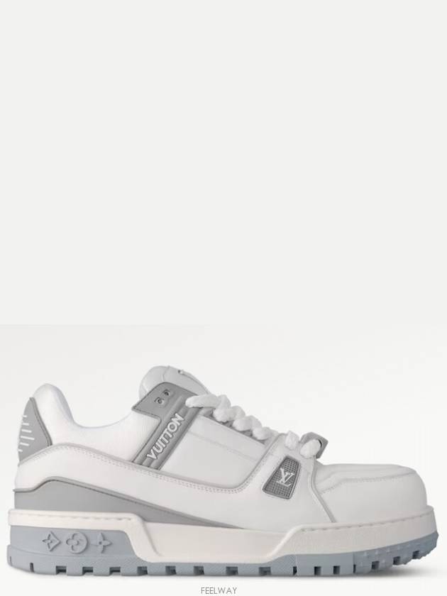 LV Trainer Maxi Sneakers Gray Boutique 1ACPPP - LOUIS VUITTON - BALAAN 2