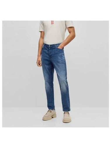 HUGO cotton tapered fit denim jeans 50493689 425 - HUGO BOSS - BALAAN 1