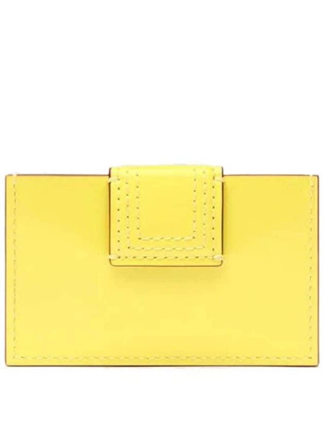 Le Porte Carte Bambino Card Wallet Yellow - JACQUEMUS - BALAAN 3