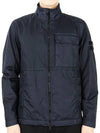 Men's Waffen Patch Membrana 3L TC Nylon Jacket Navy - STONE ISLAND - BALAAN 3