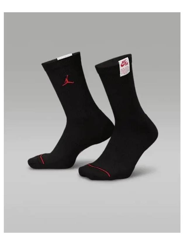 Jordan Everyday Crew Socks Black - NIKE - BALAAN 2