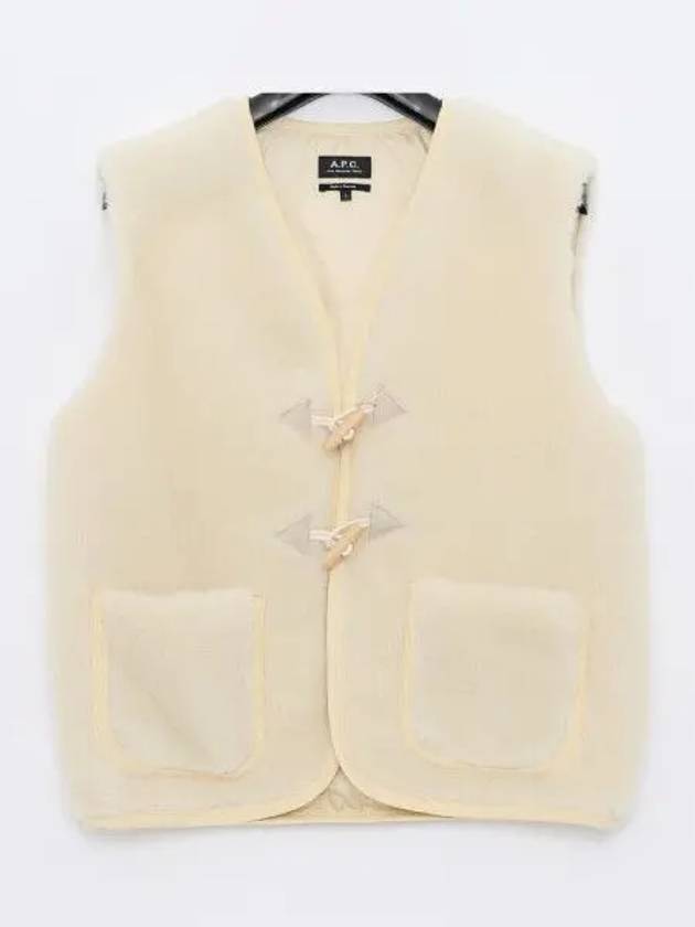 Jules Jacket Vest Ecru - A.P.C. - BALAAN 2