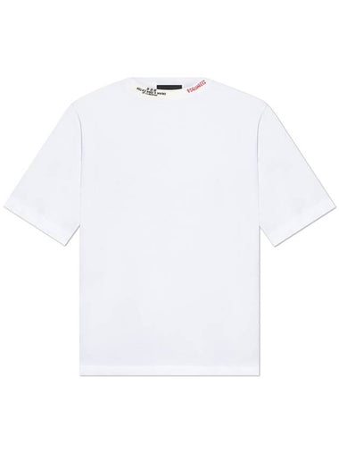 Dsquared2 T-shirt With Logo, Women's, White - DSQUARED2 - BALAAN 1