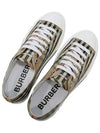 Vintage Check Cotton Sneakers Archive Beige - BURBERRY - BALAAN 8