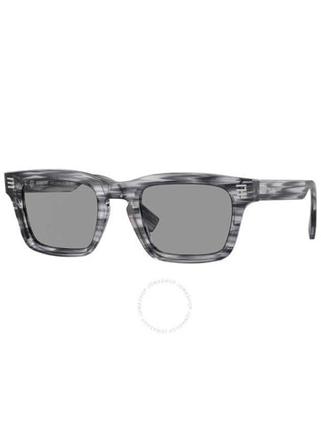 Burberry Grey Rectangular Men's Sunglasses BE4403 4097/1 51 - BURBERRY - BALAAN 1