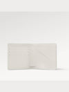 Multiple Monogram Shadow Calfskin Leather Wallet White - LOUIS VUITTON - BALAAN 5