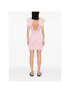 Nina Cotton Short Dress Light Pink - ISABEL MARANT - BALAAN 4