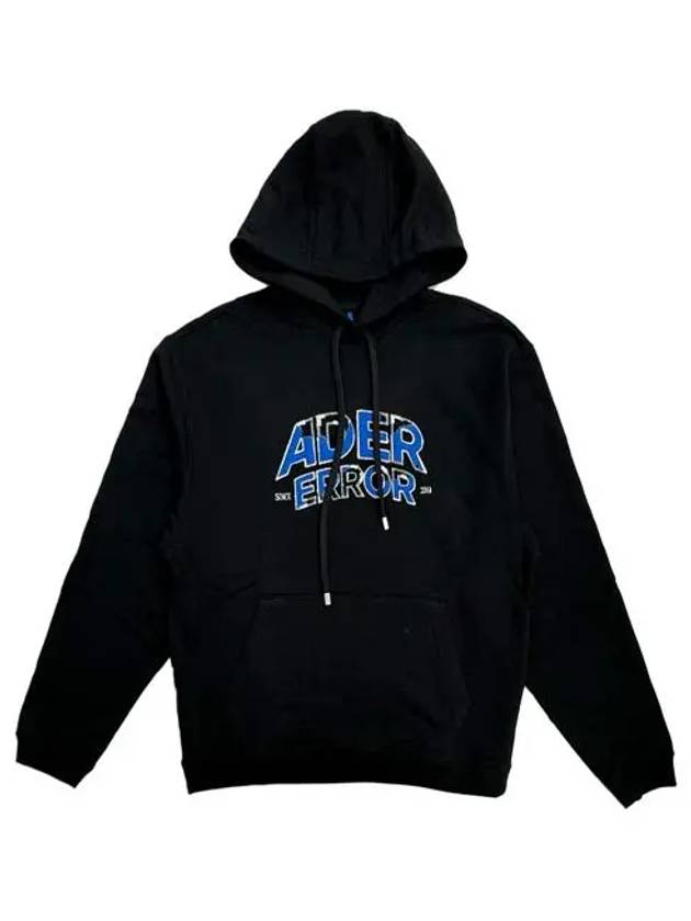 EDCA Logo Hooded Sweatshirt Black BN25FYHD0101BK - ADER ERROR - BALAAN 1