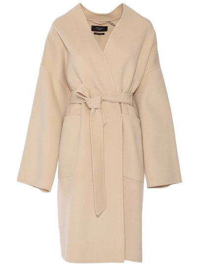 Eris Wool Single Coat Beige - WEEKEND MAX MARA - BALAAN 2