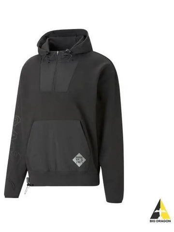 Perks Mini Hooded Sweatshirt Black 538812 01 - PUMA - BALAAN 1