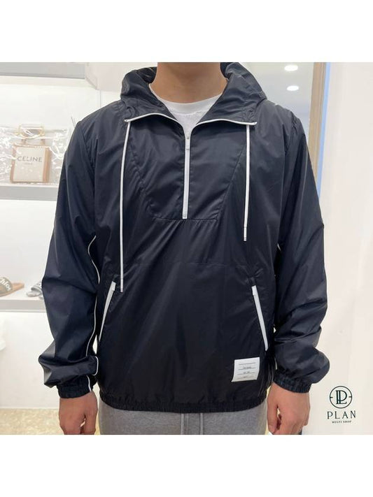 Logo Patch Anorak Navy - THOM BROWNE - BALAAN 2