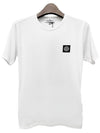 Kids Logo Patch Short Sleeve T Shirt 14 Ivory 791620147 V0093 - STONE ISLAND - BALAAN 1