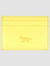 Fox Patch Card Wallet Lime Green - MAISON KITSUNE - BALAAN 2