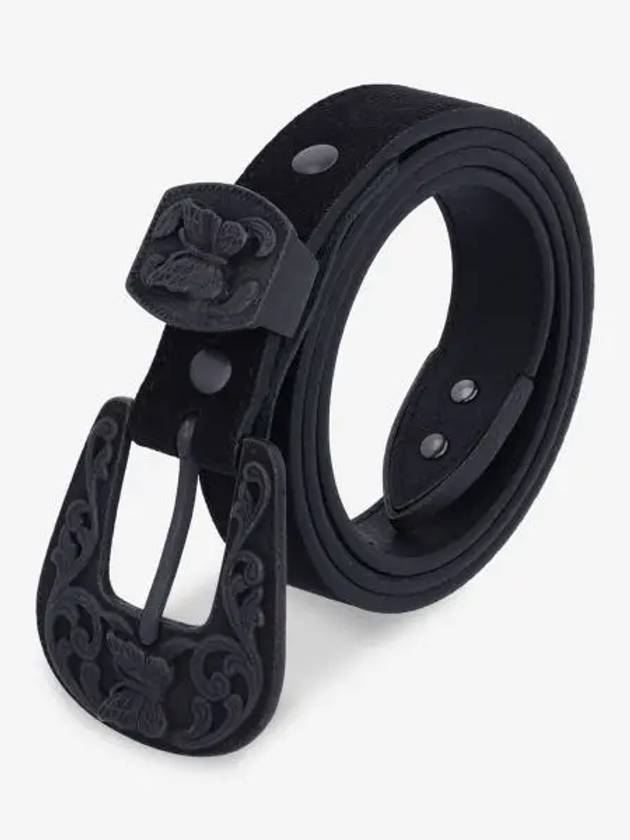 Papiyon Western Tip Belt Black PU038BLACK - NEEDLES - BALAAN 1