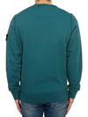 Compass Patch Crew Neck Sweatshirt Bottle Green - STONE ISLAND - BALAAN 5