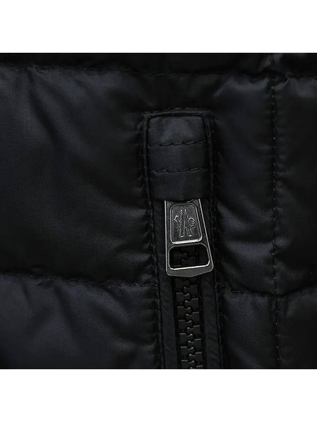 Padded wool cardigan black - MONCLER - BALAAN 5