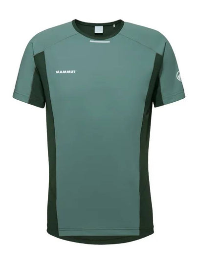 Aenergy FL ​​Short Sleeve T-Shirt Dark Green - MAMMUT - BALAAN 2