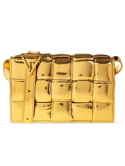 Padded Cassette Cross Bag Gold - BOTTEGA VENETA - BALAAN 2