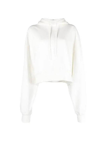 WARDROBE NYC Cropped Cotton Hoodie W1065PC Off White - ETC - BALAAN 1