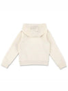 Moncler Kids 8 10 Logo Hoodie Ivory - MONCLER - BALAAN 3