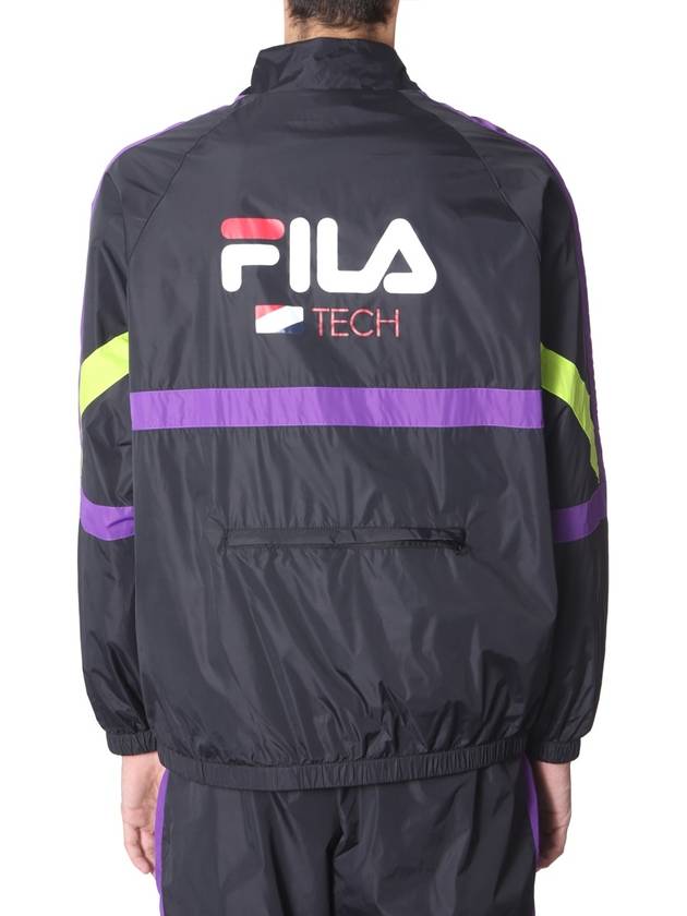 TRACK SWEATSHIRT WITH ZIP - FILA - BALAAN 4