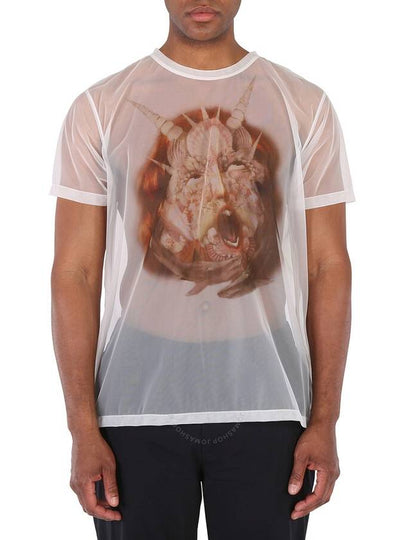 Sea Maiden Print Short Sleeve T-Shirt - BURBERRY - BALAAN 2