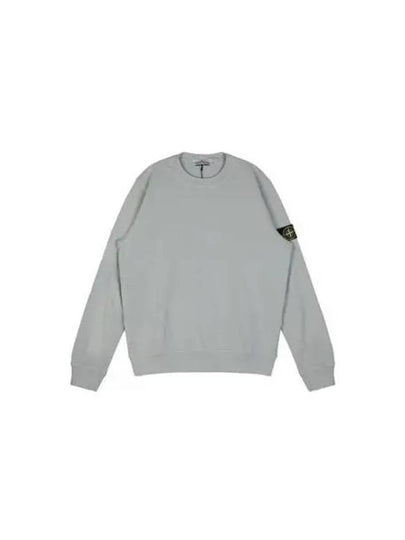 Wappen Patch Crew Neck Sweatshirt Pearly Grey - STONE ISLAND - BALAAN 2