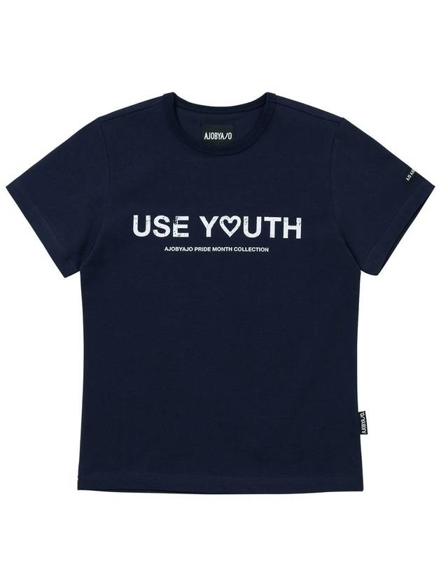 Mini Use Youth T Shirt NAVY - AJOBYAJO - BALAAN 1