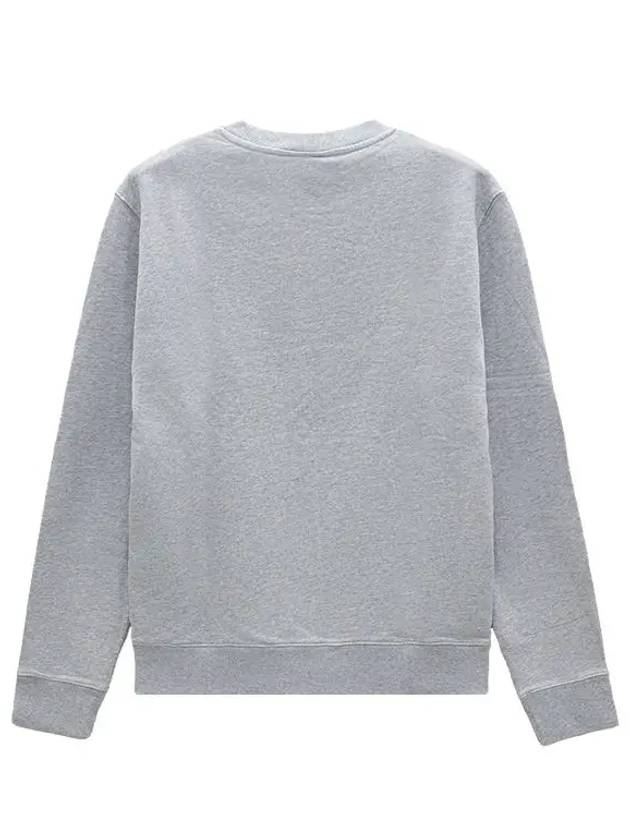 Fox Head Patch Regular Sweatshirt Light Grey Melange - MAISON KITSUNE - BALAAN 6