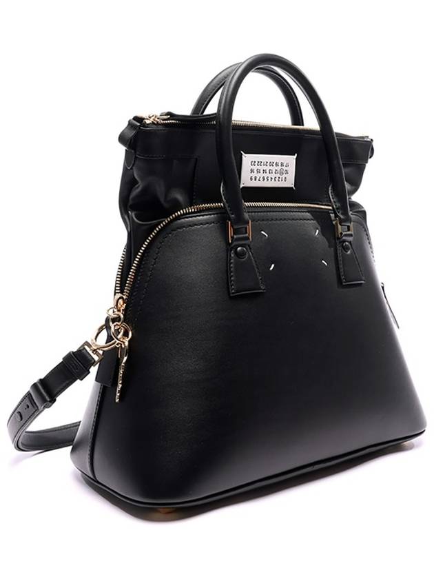 5AC Medium Tote Bag Black - MAISON MARGIELA - BALAAN 5