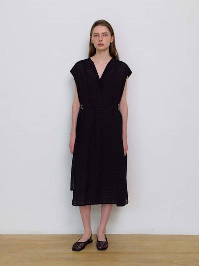 mild checking dress black - KILHOUETTE - BALAAN 2