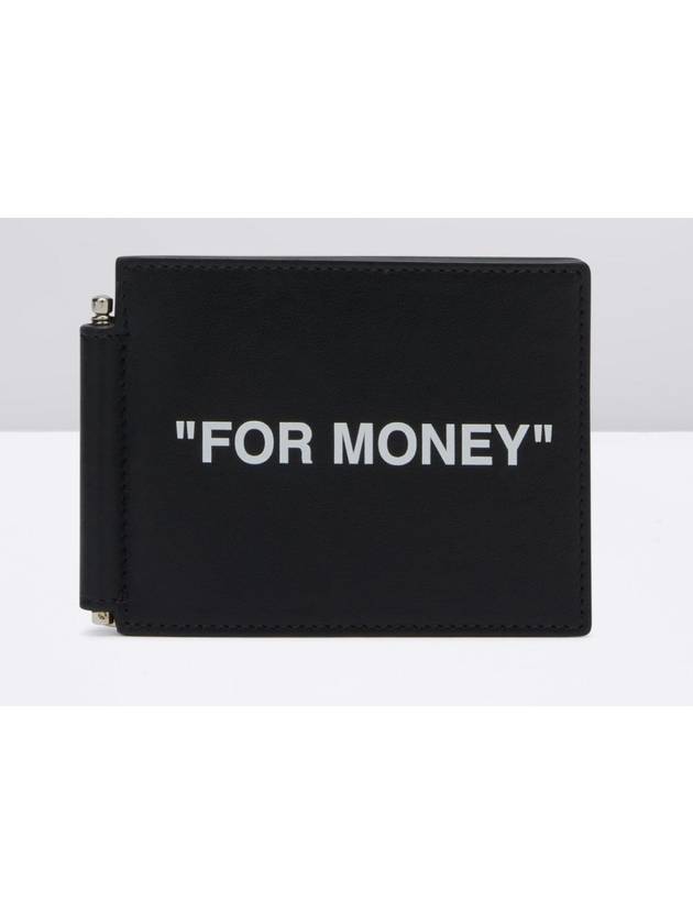 For Money Clip Wallet - OFF WHITE - BALAAN 4