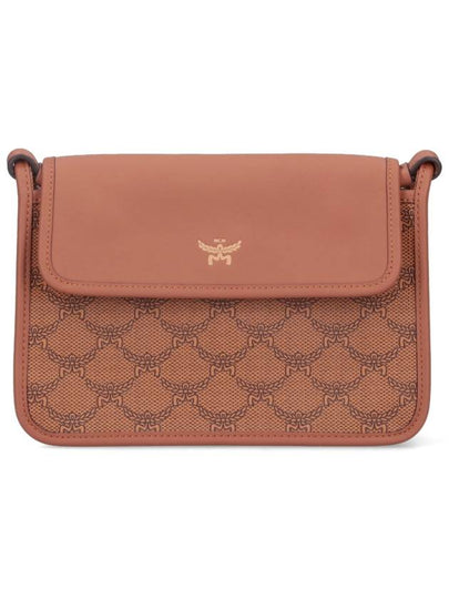 Visetos Print Cross Bag Brown - MCM - BALAAN 2