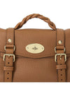 Alexa Heavy Grain Mini Tote Bag Chestnut - MULBERRY - BALAAN 9