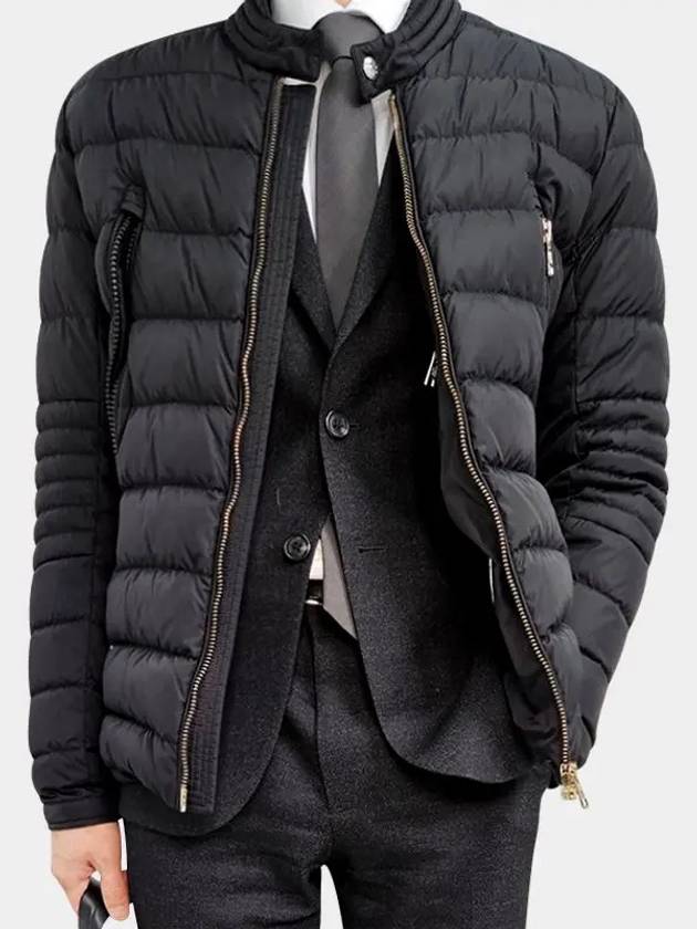 Amiot Short Down Padded Jacket Black - MONCLER - BALAAN 3