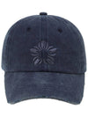 Mugung Embroidered Pigment Ball Cap Navy - ULKIN - BALAAN 2