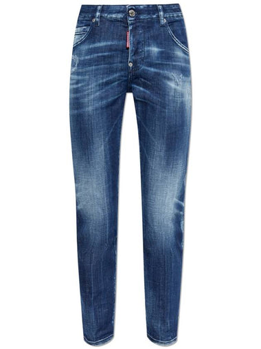 Cool Girl Dark Milky Wash Jeans Navy - DSQUARED2 - BALAAN 1