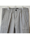 14 year old size gray double zipper pocket wappen cargo pants 771631014 - STONE ISLAND - BALAAN 4