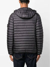 Loom Woven Chambers R-Nylon Down-TC Packable Jacket Charcoal Grey - STONE ISLAND - BALAAN 4