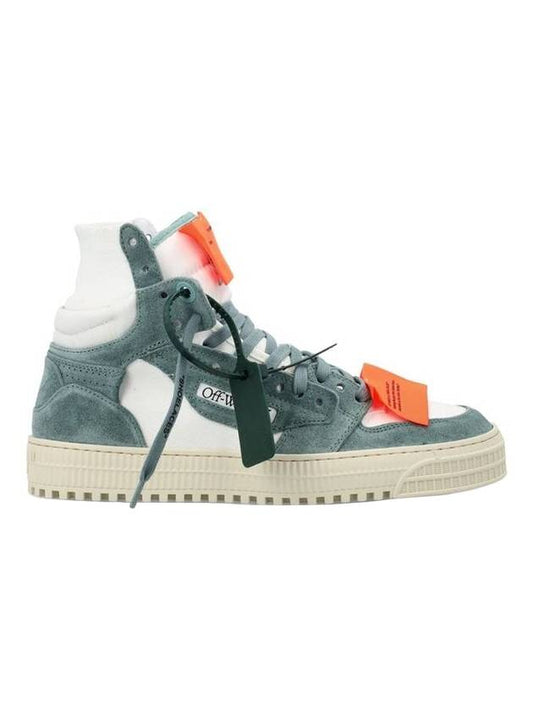 3.0 Off Court High Top Sneakers Green - OFF WHITE - BALAAN 1