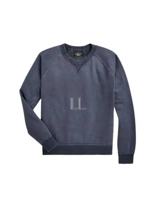 Garment Dye French Terry Sweatshirt Navy - POLO RALPH LAUREN - BALAAN 2