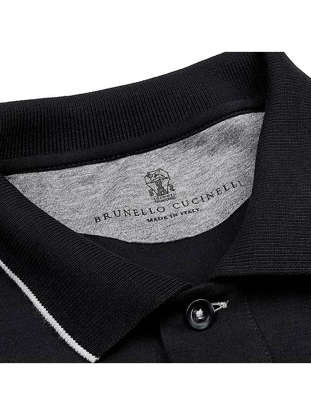 logo embroidered polo shirt M0B139779GCNH72 - BRUNELLO CUCINELLI - BALAAN 6