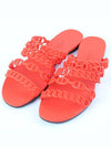 Jelly nude slippers red 37 240 - HERMES - BALAAN 1