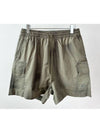 Drew Cargo Beach Shorts Military - STUSSY - BALAAN.